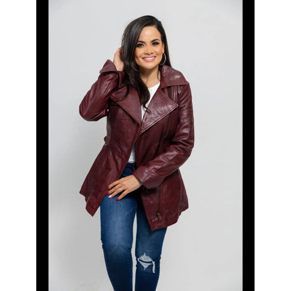 Bryant Breeze Leather Trench Coat